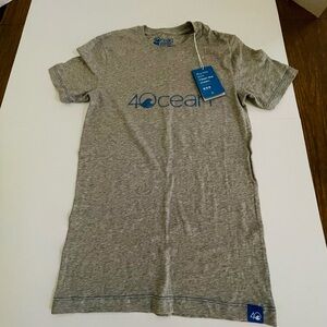 4 Ocean Gray T-Shirt for Men XS
